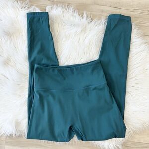 Alphalete Teal Ankle Leggings Small